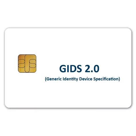 gids smart card|Generic Identity Device Specification (GIDS) for smart card .